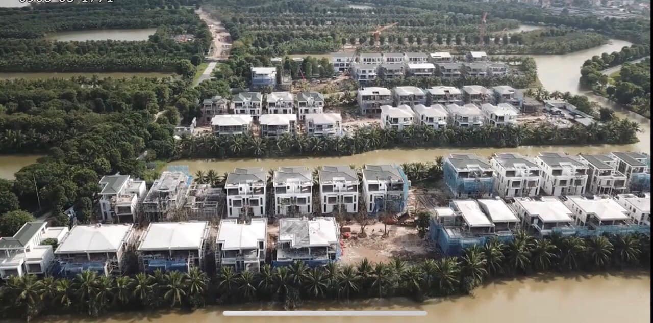 Tiến độ biệt thự đảo Ecopark
